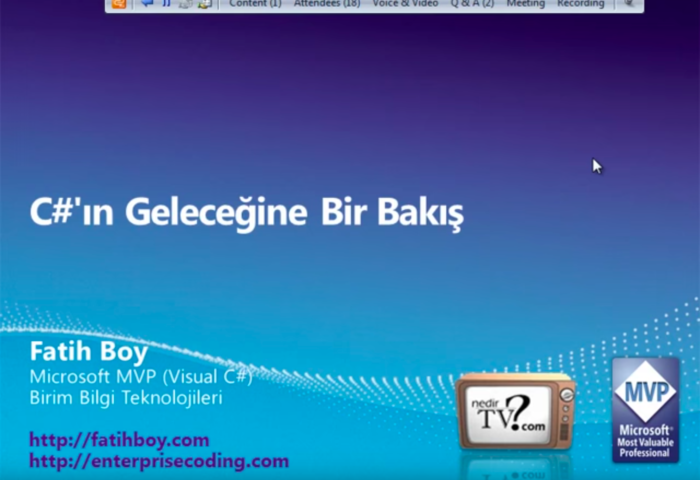 CSharp_Gelecegi C#’ın Geleceğine Bir Bakış